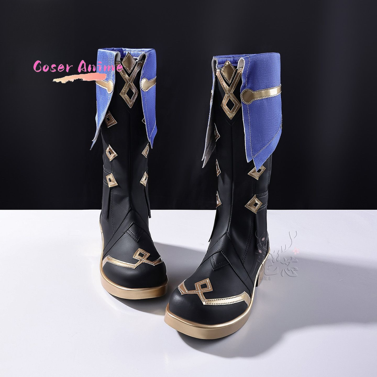 Prop Para Cosplay - Game Genshin Impact Mitya Cosplay Shoes