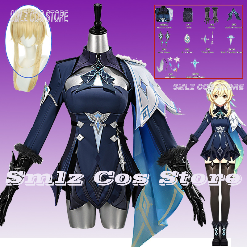 Prop Para Cosplay - 2026 Genshin Impact Traveler Lumine Cosplay