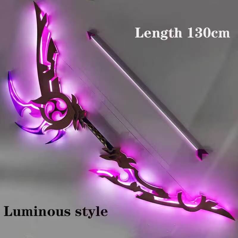 Cosplay Prop Bow - Baal Raiden Shogun Cos Luminous Bow