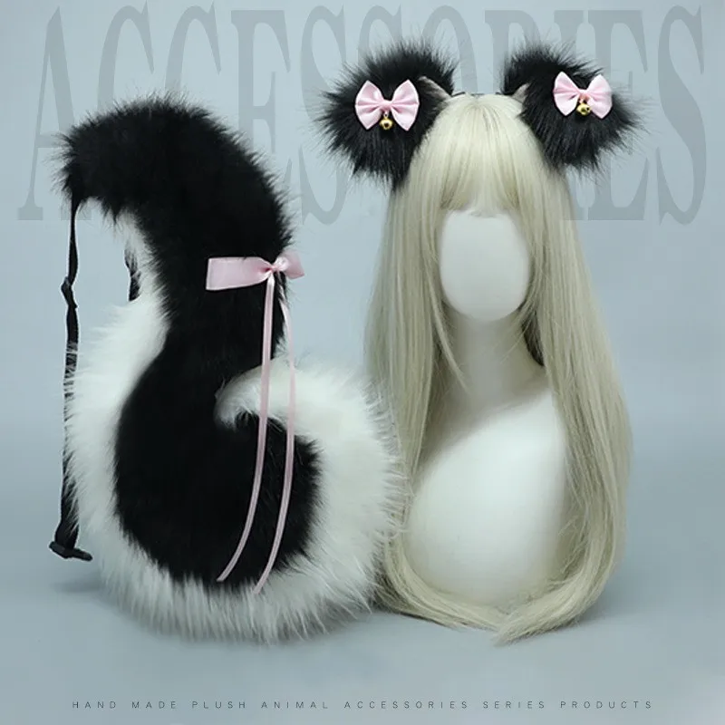 Cosplay Prop Bow - Halloween Animal Furry Puppy Ear Tail