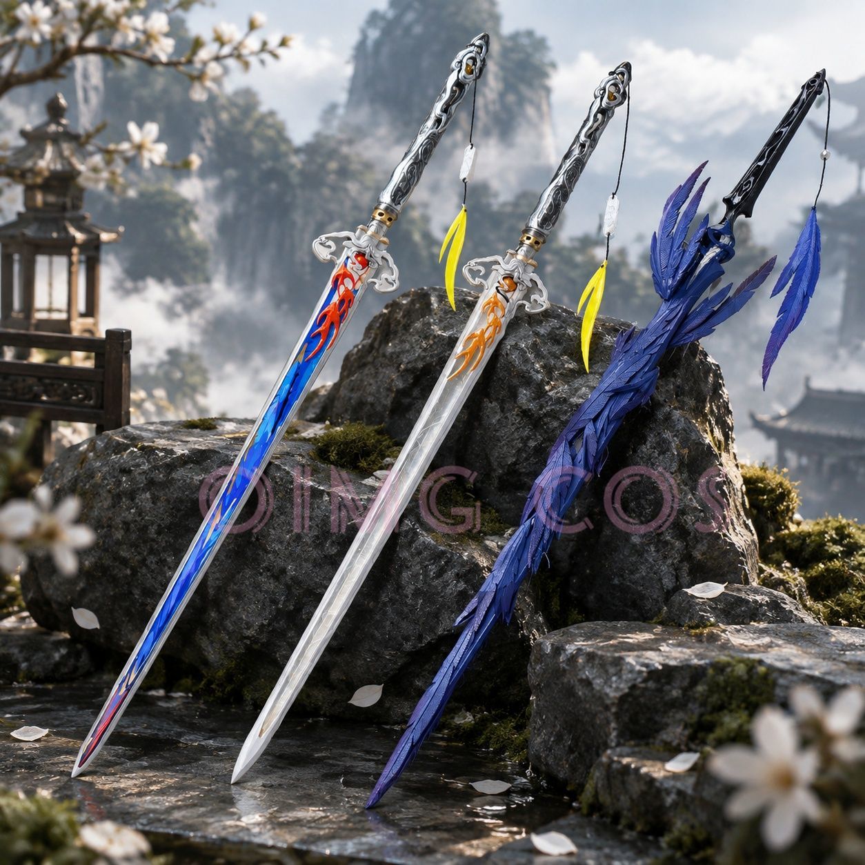 Cosplay Prop Knife - Wuthering Waves Yangyang Xuanling Cosplay Props