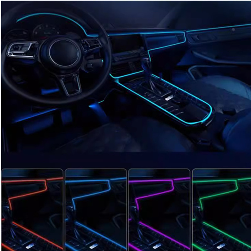 Led El Wire - Car Interior Led Decorative Lamp EL