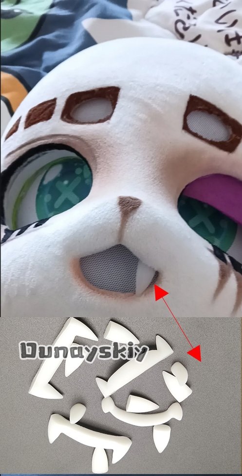 Cosplay Prop Diy - Furry 3D Printing Kemono Fursuit Fake