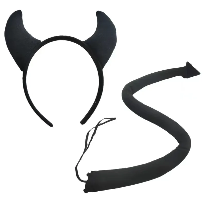 Animal Ear Red Black Demon Dev - đánh giá và giá Cosplay Prop Bow
