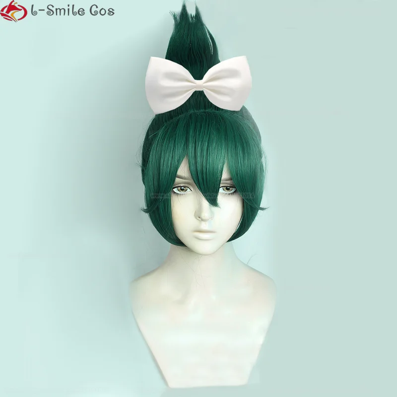 Anime Kiriko cosplay wig green - đánh giá và giá Cosplay Prop Bow