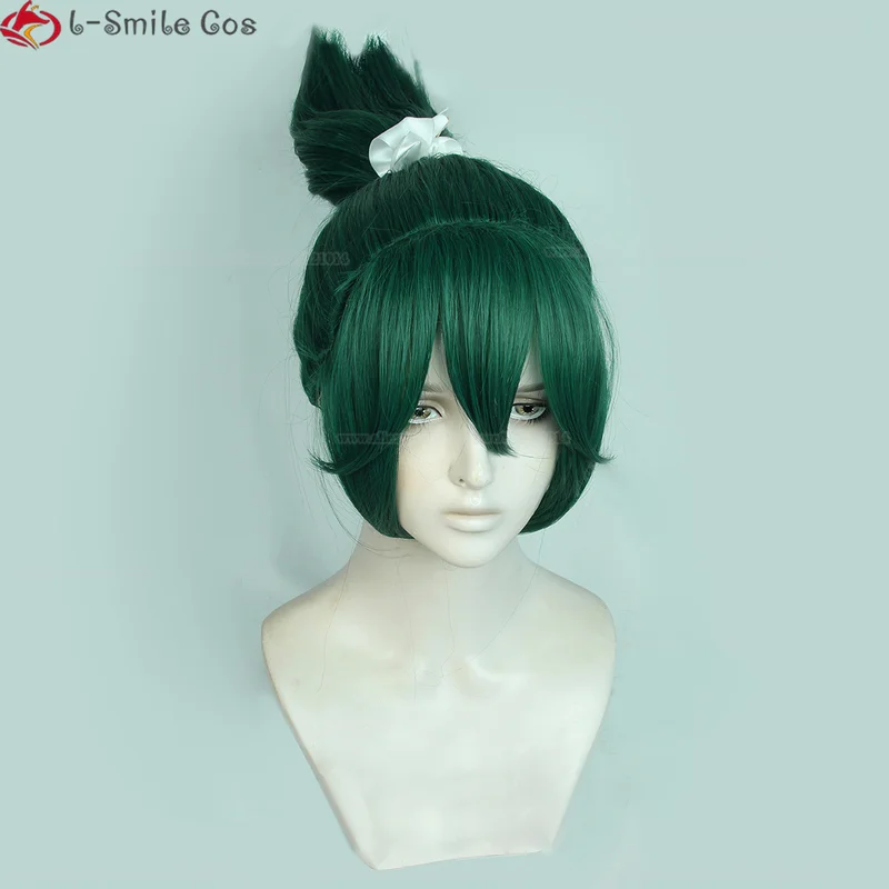 Anime Kiriko cosplay wig green - đánh giá và giá Cosplay Prop Bow