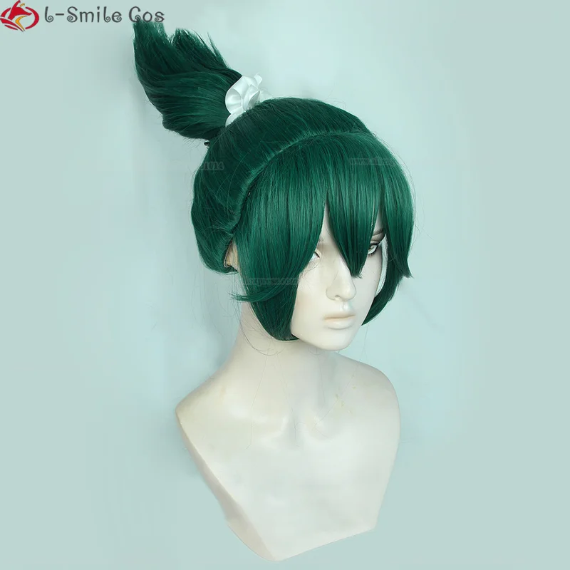 Anime Kiriko cosplay wig green - đánh giá và giá Cosplay Prop Bow