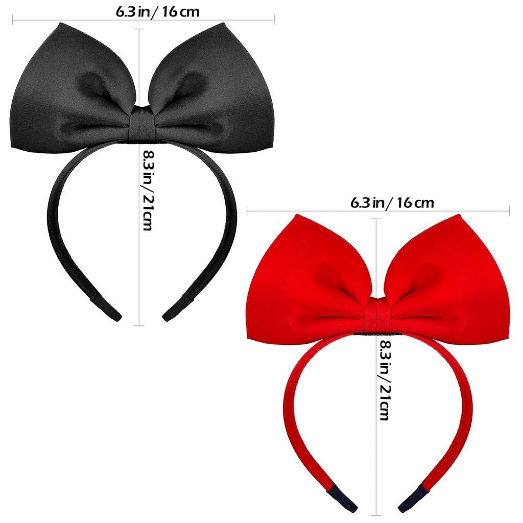 Cute Girls Red Big Bow Headban - đánh giá và giá Cosplay Prop Bow