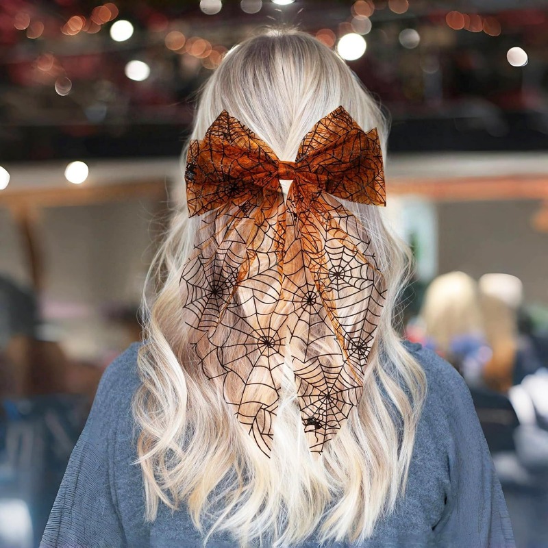 Orange Pumpkin Ghost Headband  - đánh giá và giá Cosplay Prop Bow
