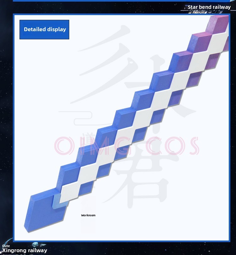 Honkai: Star Rail Silver Wolf  - đánh giá và giá Cosplay Prop Knife