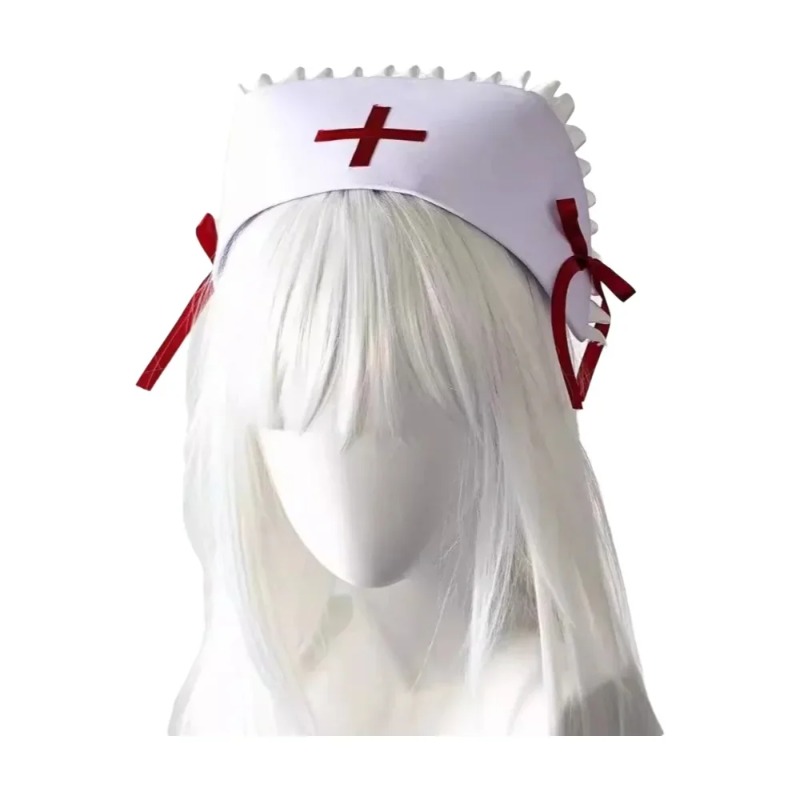 New Y2K Gothic Dark Punk Nurse - đánh giá và giá Cosplay Prop Bow