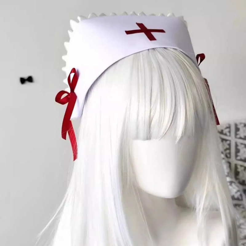 New Y2K Gothic Dark Punk Nurse - đánh giá và giá Cosplay Prop Bow