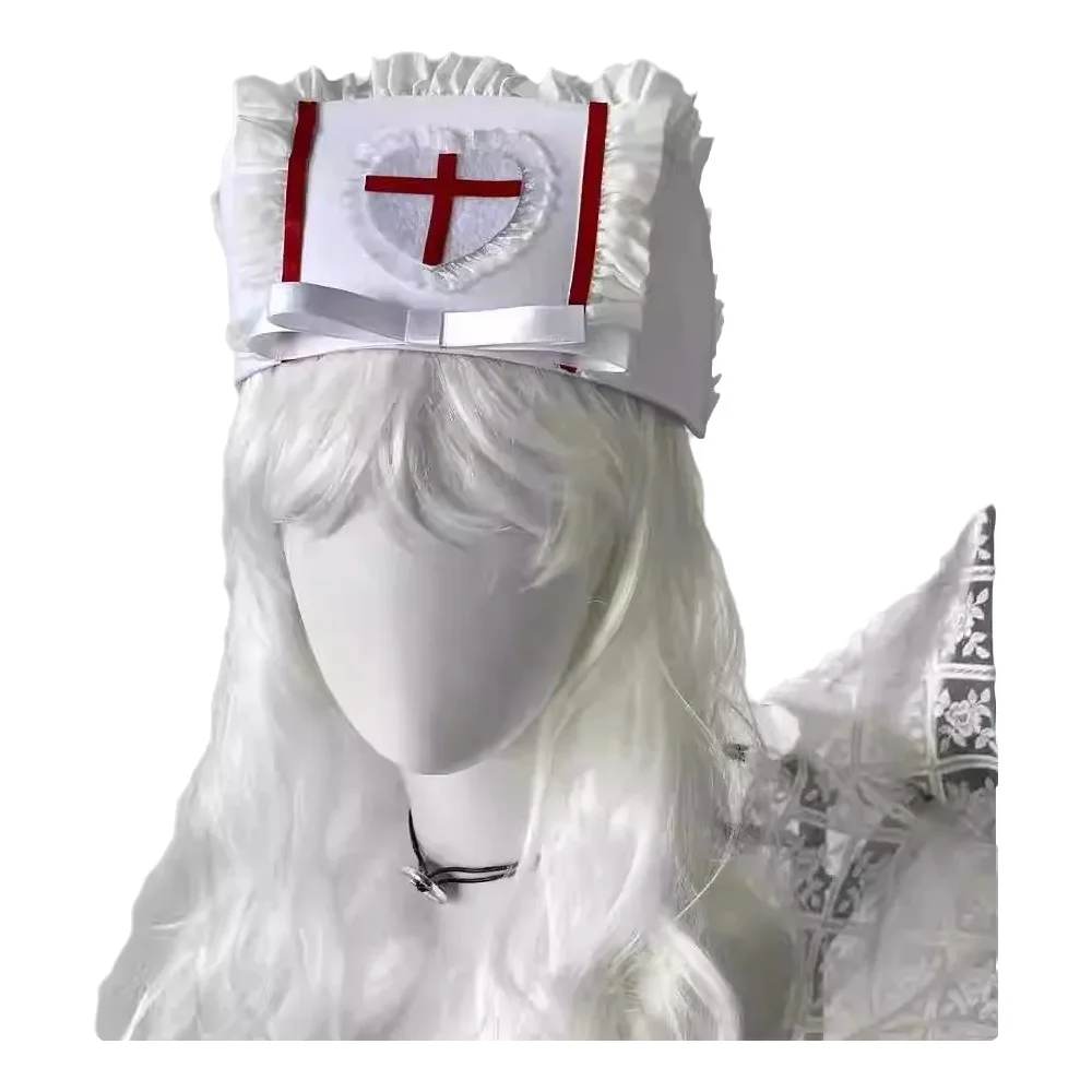 Cosplay nurse cap hat Accessor - đánh giá và giá Cosplay Prop Bow
