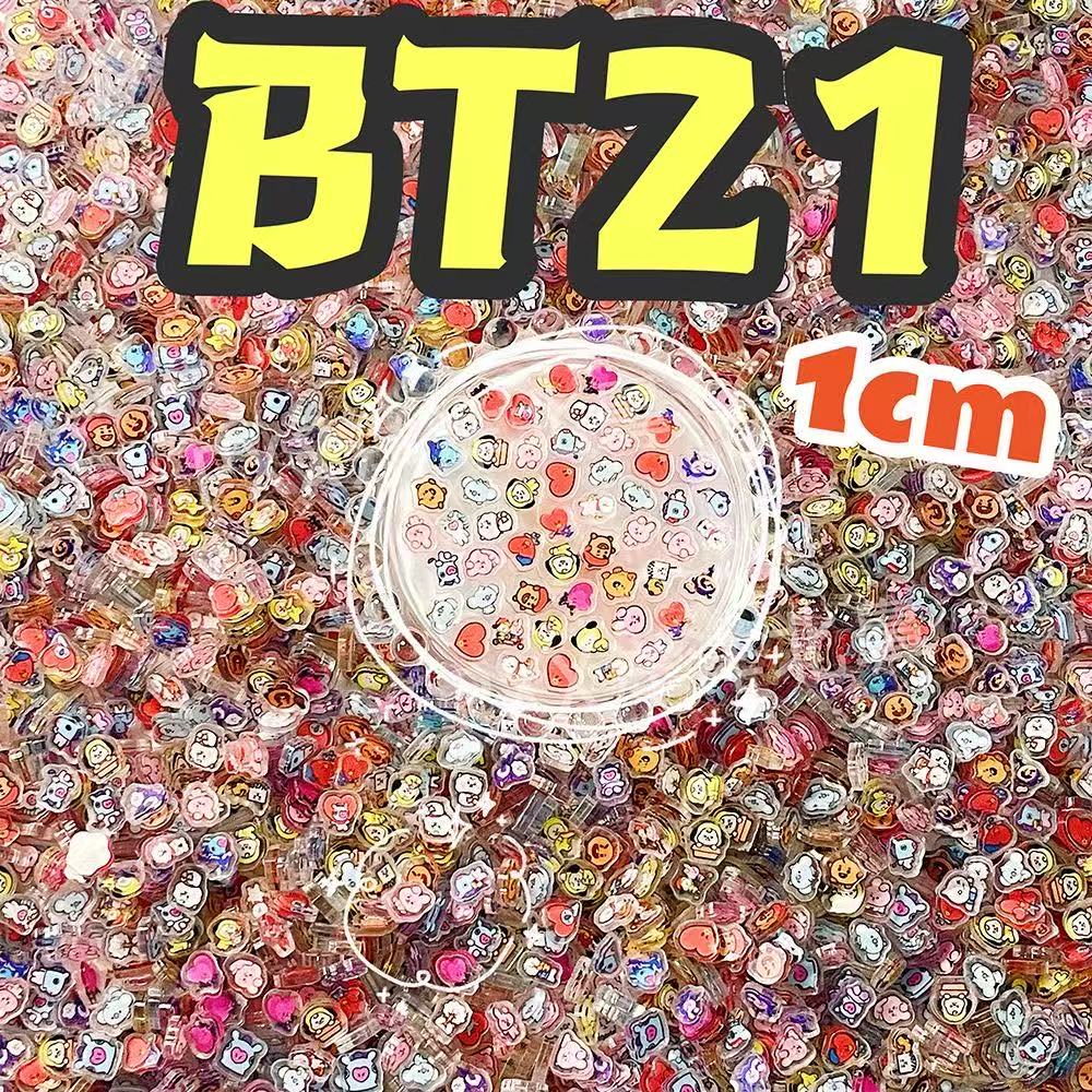 100pcs BT21 BTS Single-Layer 1 - đánh giá và giá Cosplay Prop Diy