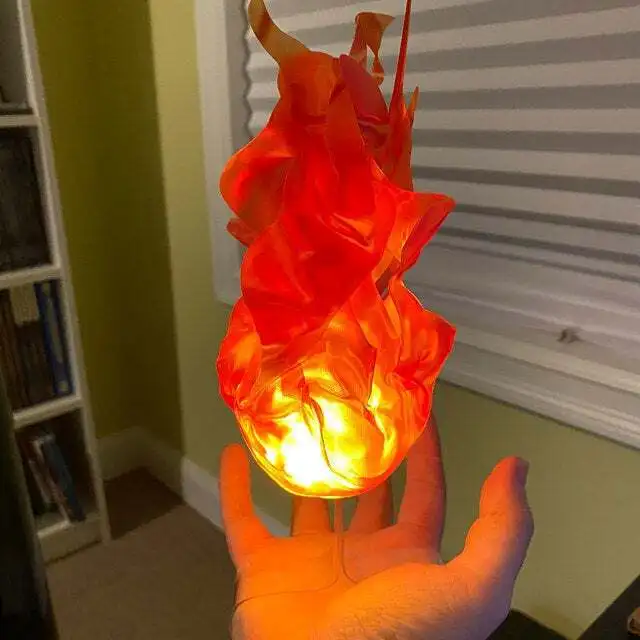 New LED Floating Flame Ball Ha - đánh giá và giá Cosplay Flame Prop