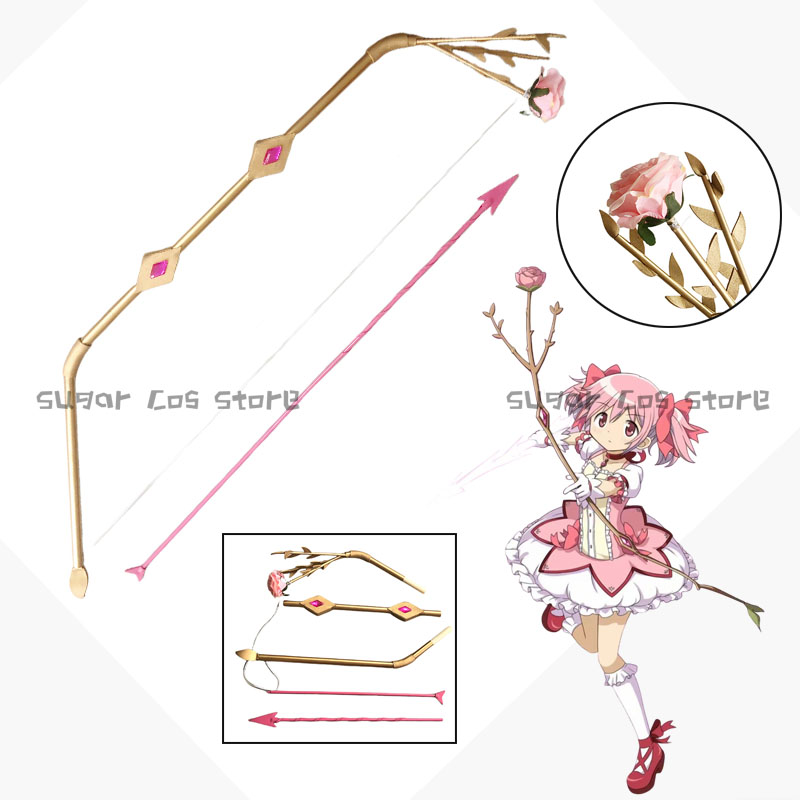 Kaname Madoka Anime Cosplay Bo - đánh giá và giá Cosplay Prop Bow